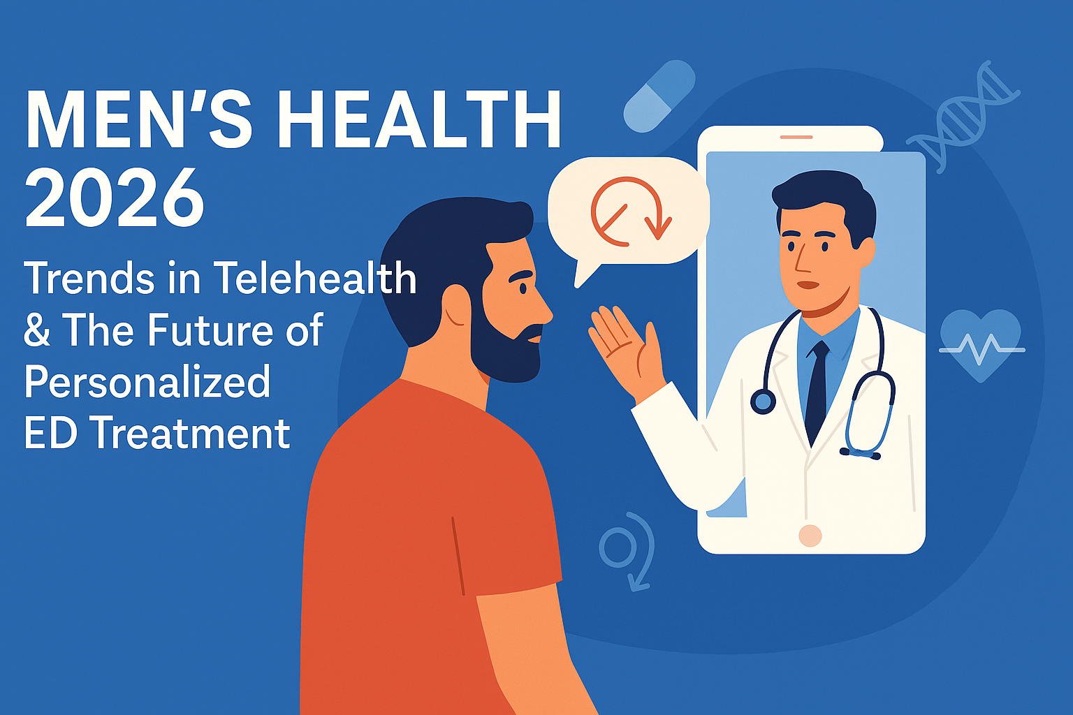 The Future of Men’s Health: Telehealth and Personalized ED Treatment in 2026