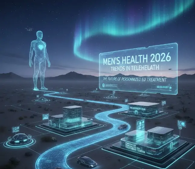 Men’s Health 2026: Trends in Telehealth & The Future of Personalized ED Treatment